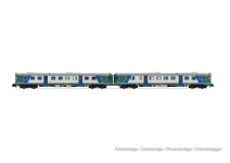 Arnold HN2571 - N - 2-tlg. Triebwagen-Set Aln 668 Serie 1000 XMPR-Lackierung, FS, Ep. V-VI